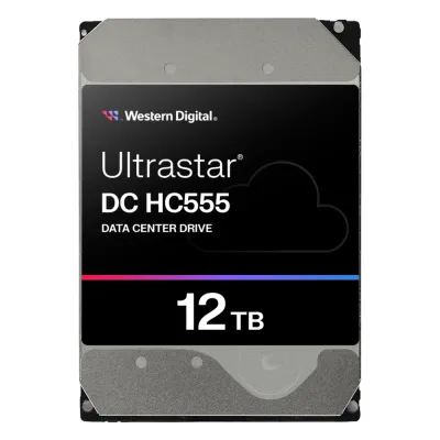 Disco Duro Enterprise 12 TB / Wester Digital (WD) / Serie Ultrastar / Recomendado para Data Center y NVRs de Alta Capacidad / Alto Performace