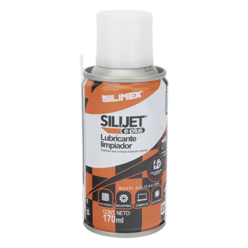 Limpiador Lubricante en Aerosol Dieléctrico, Protege Mecanismos, Circuitos, Sensores, Ventiladores, 170 ml.
