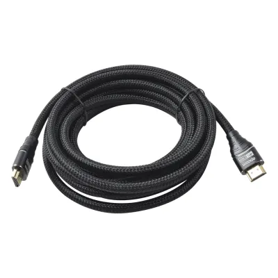 Cable HDMI Ultra-Resistente Redondo de 5m (16.4 ft) Optimizado para Resolución 4K ULTRA HD