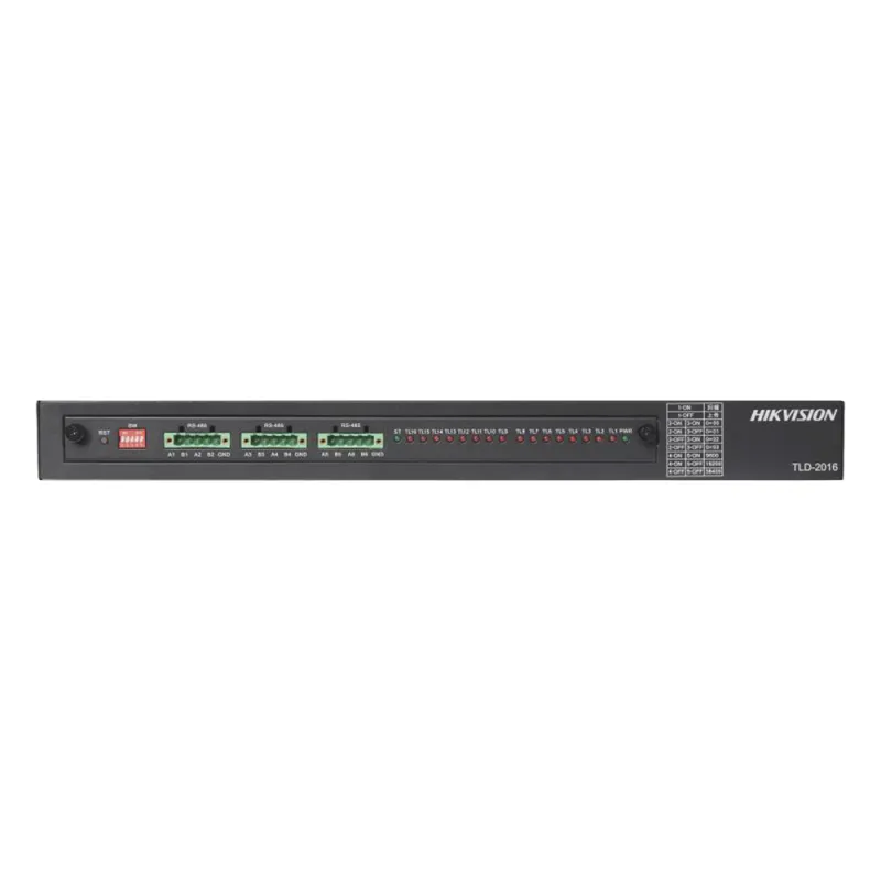 Detector de Luces de Tráfico TLD-2016-6 / 16 Canales / RS485 / Salida DC 5V / SCM para Detección y Comunicación / Protecciones de Voltaje