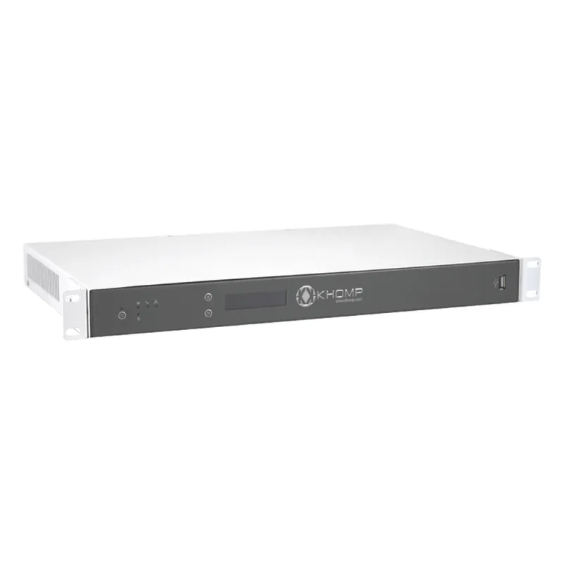 Servidor con IP-PBX 3CX integrado con 3 ranuras para módulos E1, GSM 2G y 3G, FXS/FXO, hasta 46 canales y soporta hasta 128 llamadas simultáneas