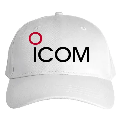 CACHUCHA BLANCA LOGO ICOM COPA BAJA