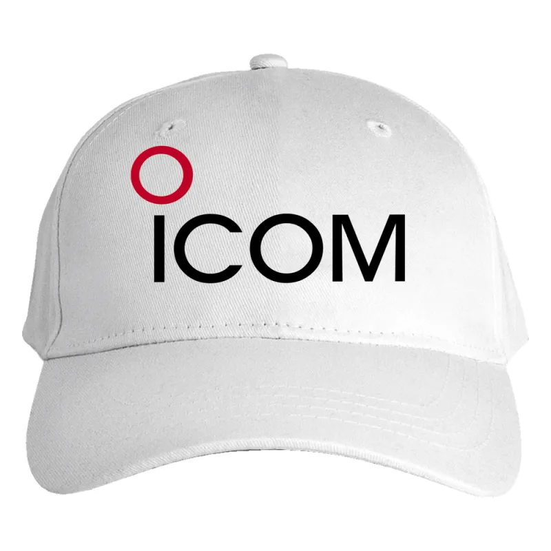 CACHUCHA BLANCA LOGO ICOM COPA BAJA