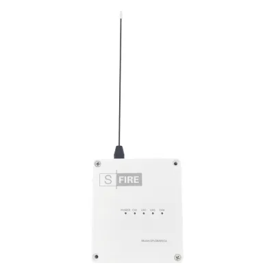 Receptor inalámbrico / 2500 metros de cobertura / 4 salidas de relevador tipo C