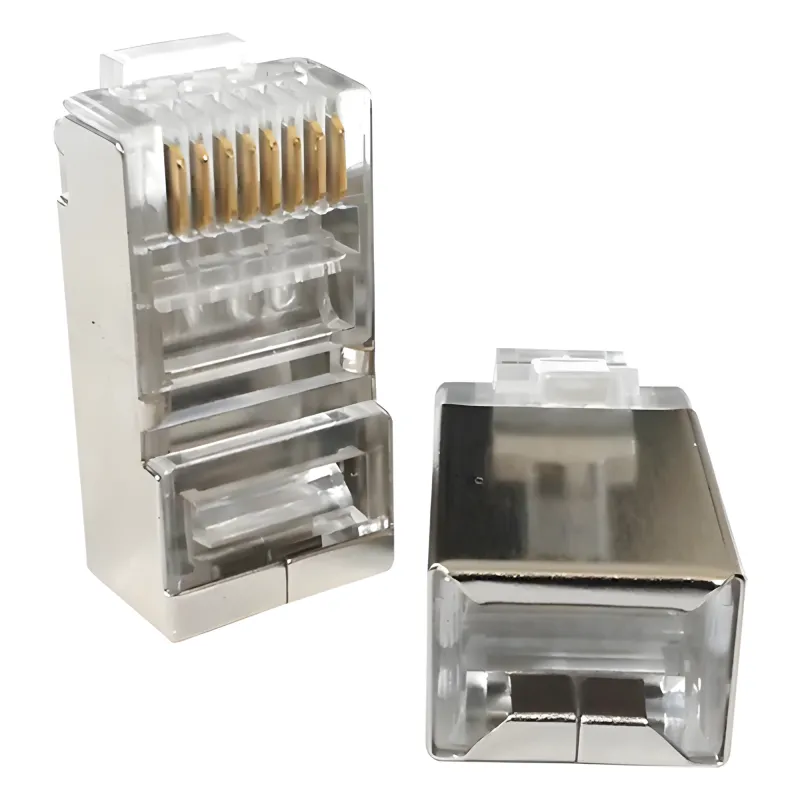 Conector RJ45 para Cable FTP/STP Categoría 5E - Blindado sin pin a tierra