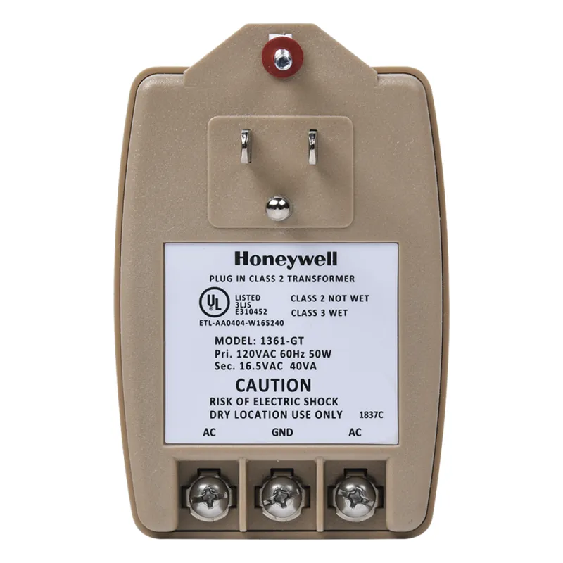 Transformador de 16.5 Vca 40 VA para paneles de alarma y comunicadores de seguridad