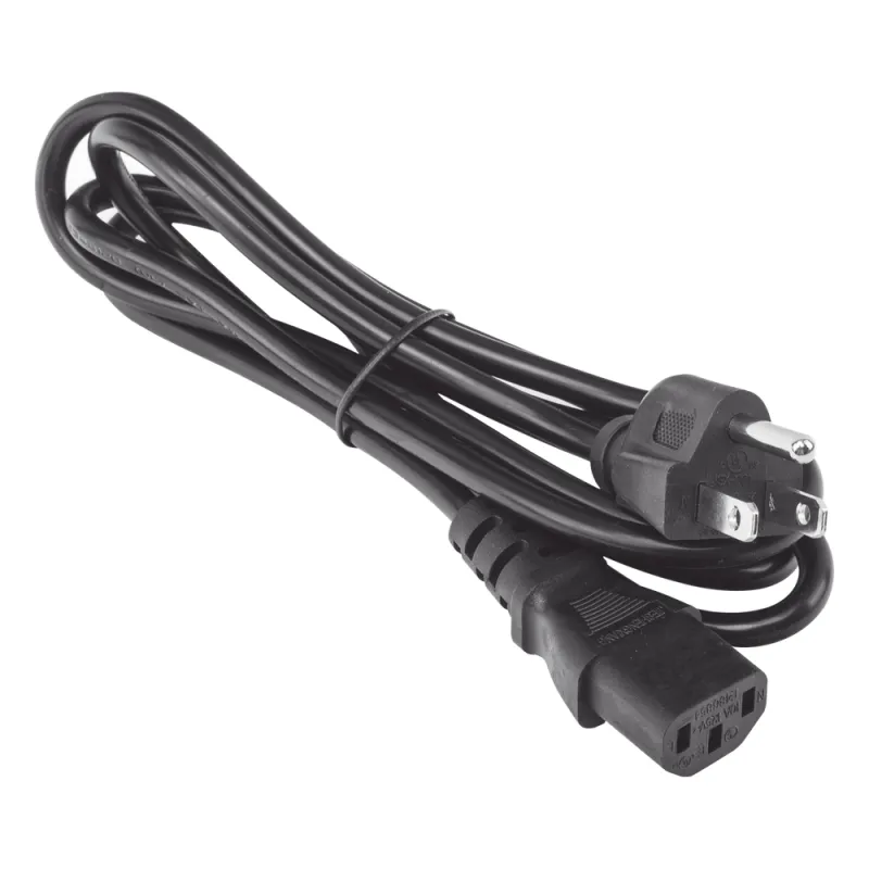 Cable de Alimentación Eléctrica para 120-240 Vca | 1.8 Metros (5.91 Pies)