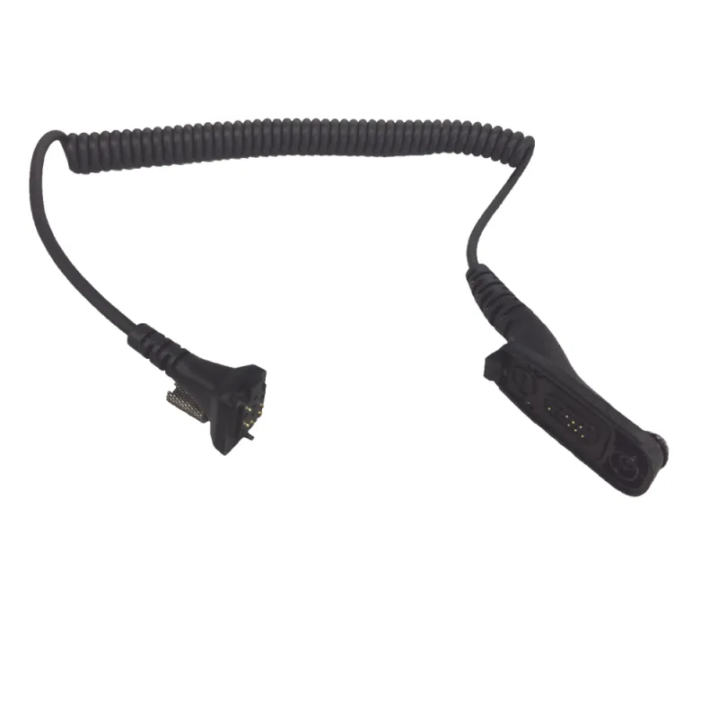 Cable adaptador de audio para Bodycam XMRX5/XMRX2 compatible con radio Motorola APX7000