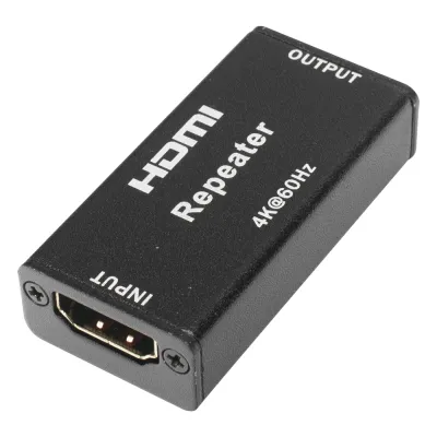 Adaptador HDMI para Amplificar o Repetir la señal de los cables HDMI (Booster) a una distancia de 40 metros / Soporta resoluciones 4K x 2K.