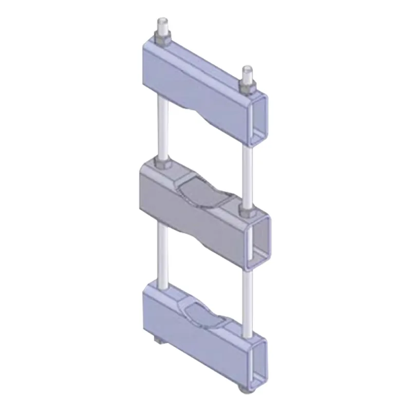 Herraje Sencillo de Montaje para Antena o Mástil con diámetros de 5 pulg. (8.89-14.13 cm.).