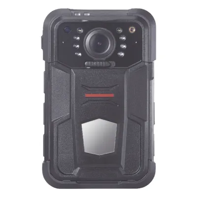 Body Camera Portátil / Grabación a 2K / Pantalla 2.4" LCD / IP67 / H.265 / 32 GB de Almacenamiento / GPS / WIFI / 3G y 4G / Fotos de Hasta 30 Megapixel / Micrófono Integrado