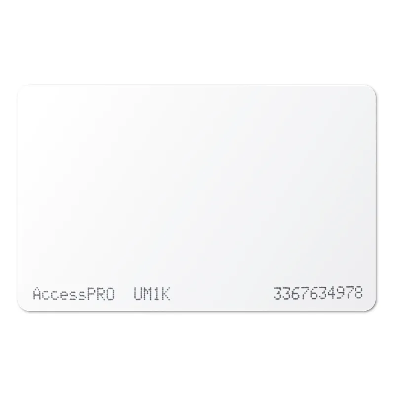 Tarjeta Dual UHF 900MHz + MIFARE 13.56MHz - Acceso Vehicular y Peatonal Premium