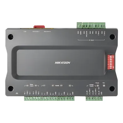 Controlador MAESTRO para Control de Elevadores / Control de Acceso para los pisos de los Elevadores por Huella o Tarjeta / Programación por IVMS4200 o Interfaz Web