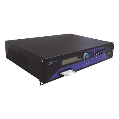 Receptora IP central de monitoreo para paneles de incendio e intrusión con módulos Fire-Lite IPDACT o Honeywell MIP