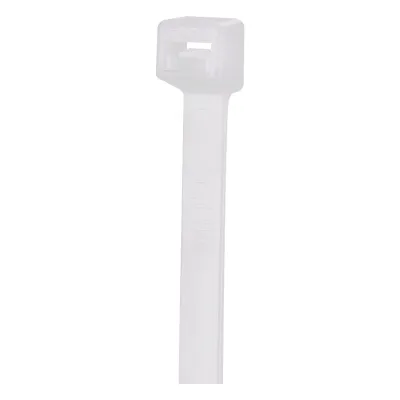 Cincho de Nylon 6.6 StrongHold™, 200mm largo x 2.5mm ancho, Color Natural, Plenum, Paquete de 100pz