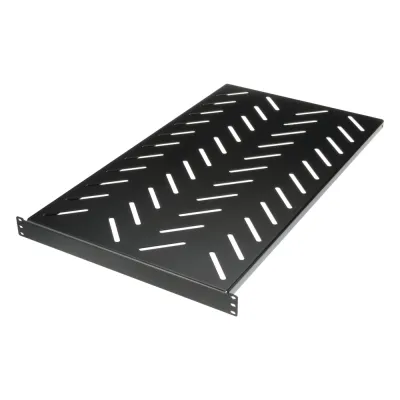 Charola para Soportar Equipos en Rack de 19" de 4 Postes, Profundidad Máxima de 30 in, Capacidad de Carga de 125 kg, 1 UR
