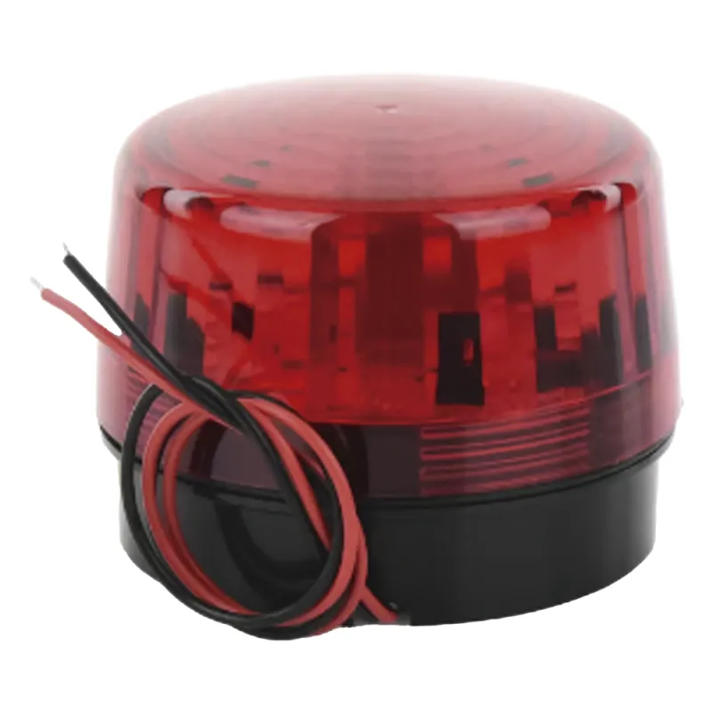 Luz Estroboscópica LED (35) / Patrones de Parpadeo Ajustables / 8 Patrones / Batería de Respaldo / 12-24 Vcc/Vca / Resistente al Clima IP66/IP55