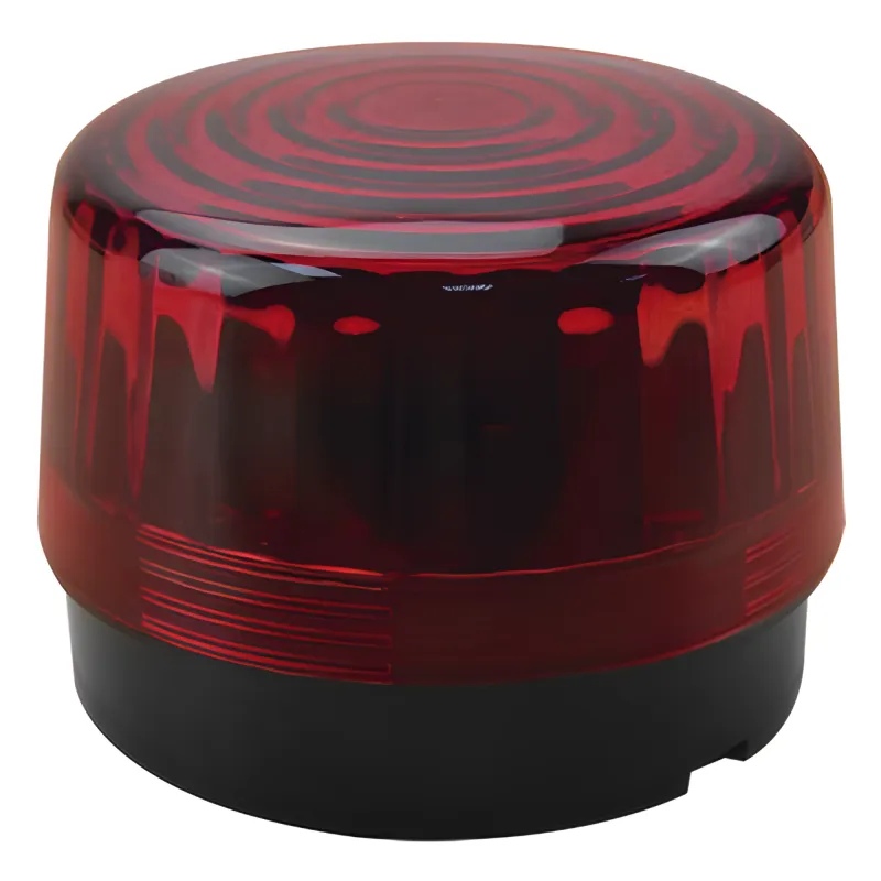 Luz Estroboscópica LED (55) / Patrones de Parpadeo Ajustables / 8 Patrones / Batería de Respaldo / 12-24 Vcc/Vca / Resistente al Clima IP66/IP55