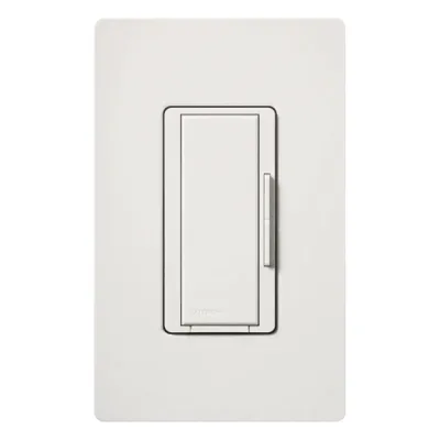 Control atenuador acompañante Maestro para atenuación multilocalización desde hasta 10 puntos, 120 V, cableado estándar de 3 vías, color blanco
