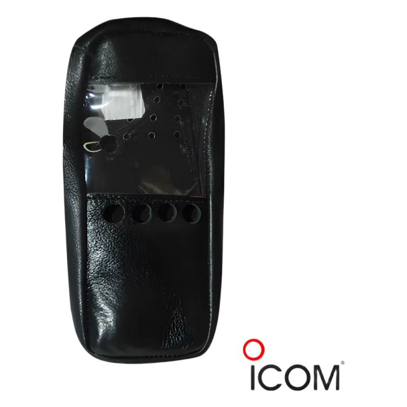 Funda de Piel Reforzada para Radios IC-F3021S/ 4021S/ 3021T/ 4021T.