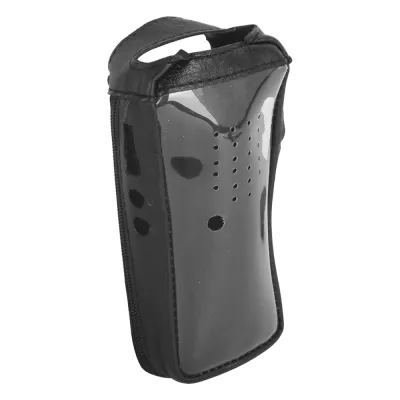 Funda Reforzada de Piel con visor frontal transparente en TK-2202, TK-2212, TK-2302, TK-2402, NX-240, TKD-240.