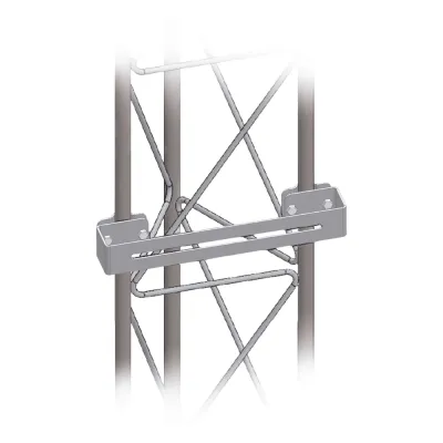 Herraje Multipropósito para Torre STZ30G. Ideal para Instalación de PTZ o Bullet en Torre.