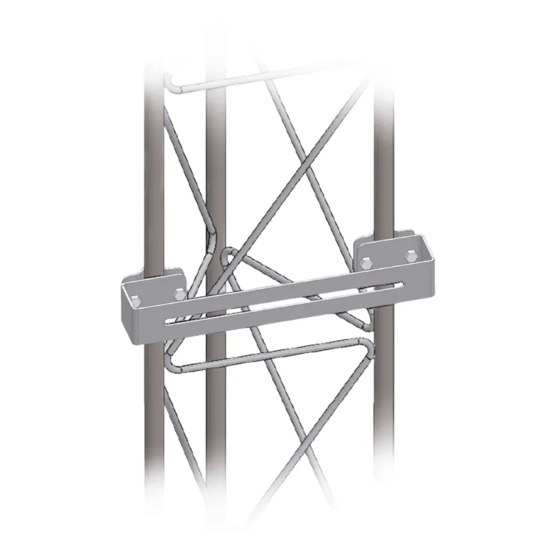 Herraje Multipropósito para Torre STZ30G. Ideal para Instalación de PTZ o Bullet en Torre.