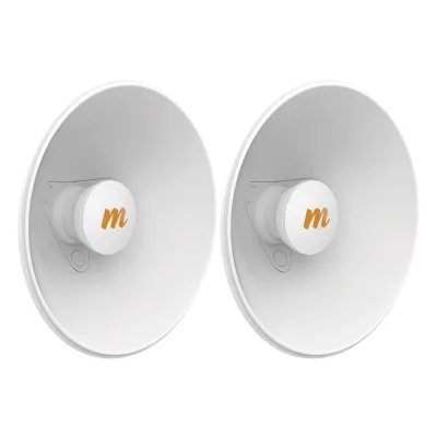 Par de Antenas Modulares Dual Slant, 4.9 - 6.4 GHz, Dimensiones (27 cm), Apertura 45°, Ganancia de 20 dBi, Diseñadas para radio C5X, C6X, C6X -LE, B6X