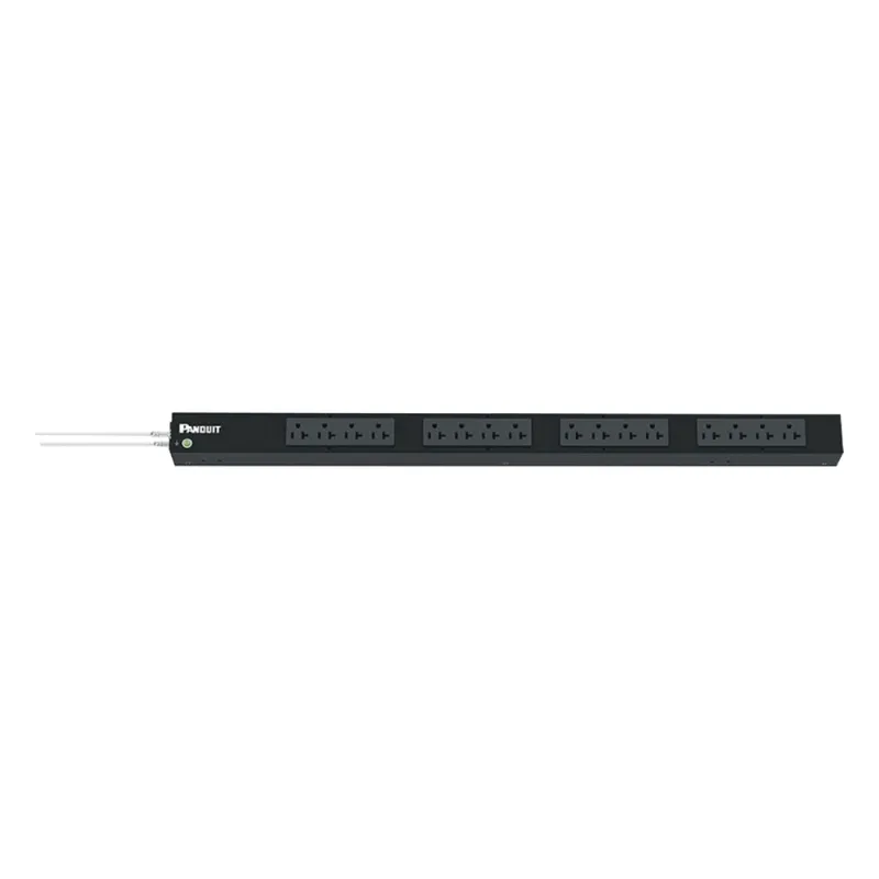 PDU Básico para Distribución de Energía, Enchufe de Entrada NEMA 5-20P, Con 16 Contactos NEMA 5-20R, de Instalación Vertical, 20 Amp, 120 Vca