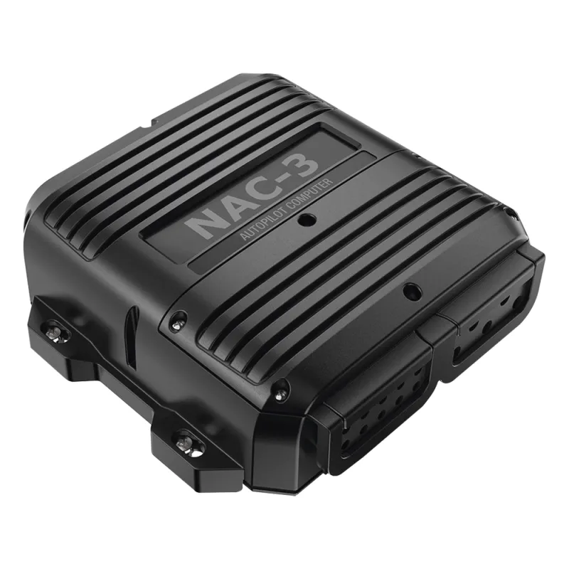 Computadora de Piloto Automático NAC-3 para Embarcaciones Mayores a 10 Metros / Salida de Alta Corriente / Tecnología Virtual Rudder Feedback / Compatible con NMEA 2000 y NMEA 0183 / Continuum Steering