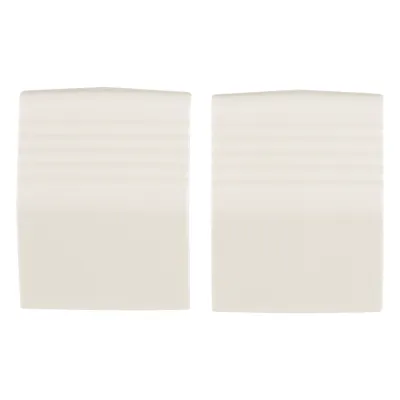 Unión recta de base, para uso con canaleta T70, Material PVC Rígido, Color Blanco Mate