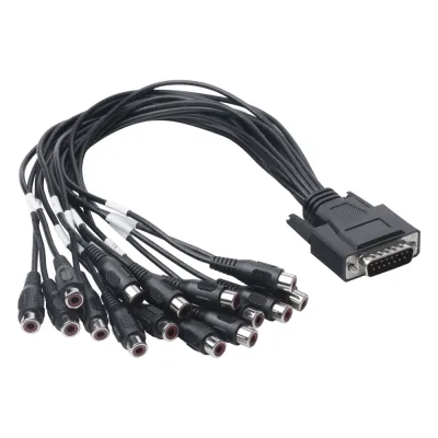 Adaptador de 15 Entradas de Audio para DVR´s epcom y HIKVISION