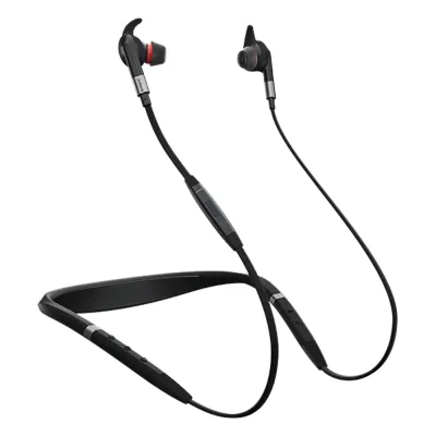 Jabra Evolve 75e inalámbrica con cancelación de ruido activa ANC y luz de ocupado integrada (7099-823-409)