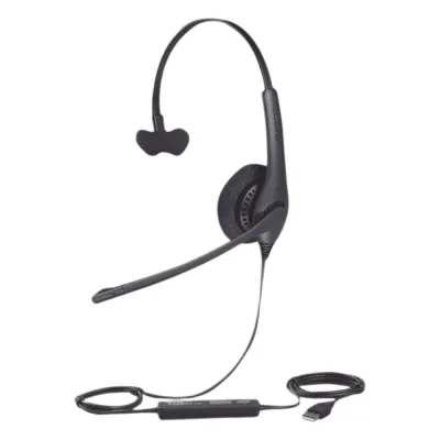 Jabra Biz 1500 Mono, auricular profesional con cancelación de ruido, con conexión USB (1553-0159)