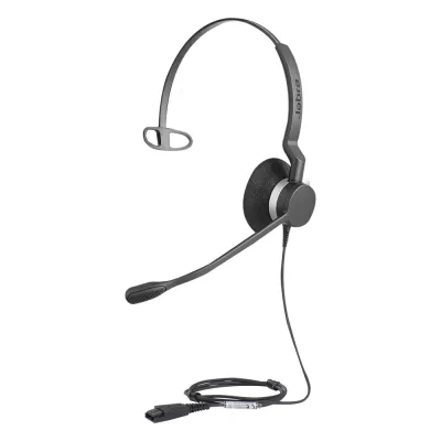 Diadema / Auricular Jabra Biz 2300 Mono / QD / Ultra Resistente / Brazo 360° / Contact Center (2303-820-105)