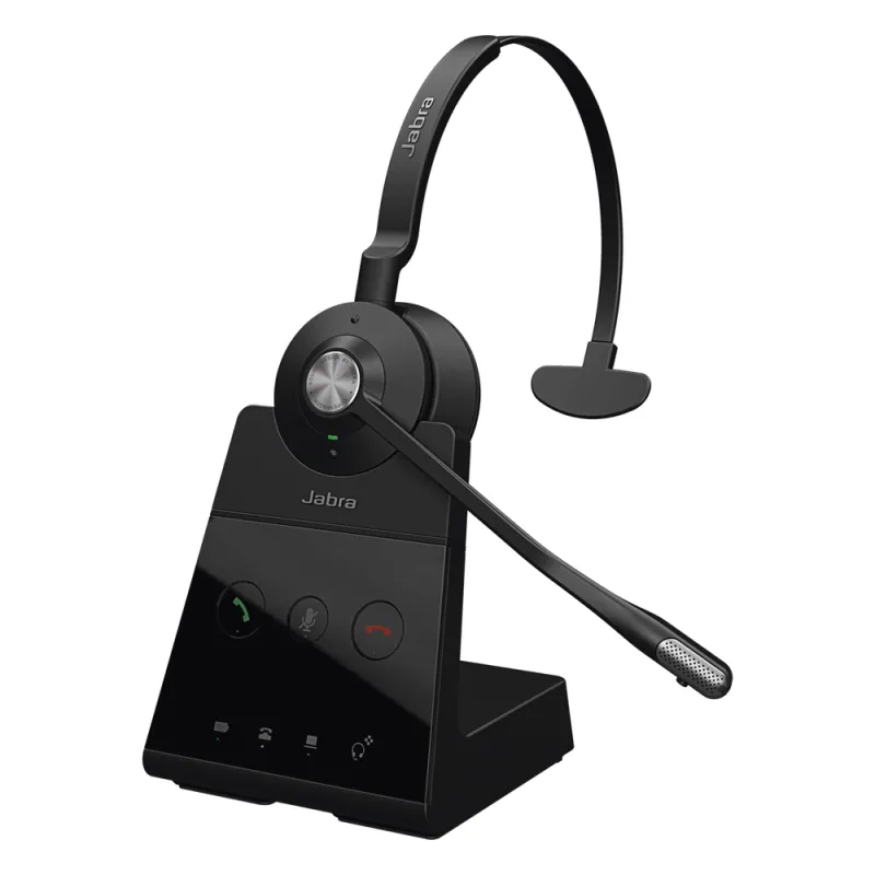 Diadema / Auricular Jabra Engage 65 Mono / DECT + USB / Cancelación de Ruido / Encriptación AES 256-bit (9553-553-125)