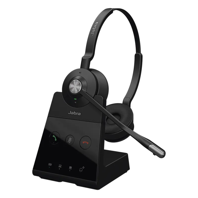 Engage 65 stereo con conexión DECT y USB, ideal para entornos con necesidad de seguridad o de mucha densidad (9559-553-125)