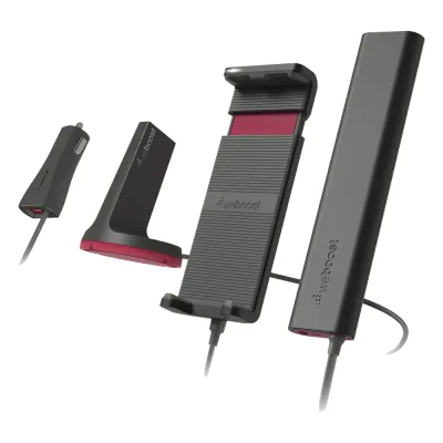 Kit Amplificador de señal celular 4G LTE, 3G y VOZ. Especial para vehículos donde el conductor o copiloto requiere la mayor concentración de señal. Soporta un usuario y múltiples operadores.