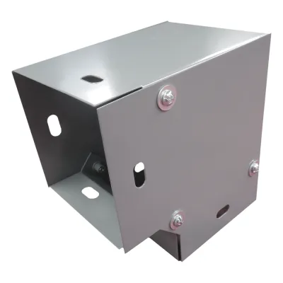 Derivación codo horizontal de 90 grados 65 x 65 mm, fabricado en lámina de acero al carbón