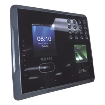 Terminal Biométrica Facial / Rostro Huella y Tarjeta / 1,500 Usuarios / Pantalla 2.8" / TCP/IP USB / ADMS / Control de 1 Puerta