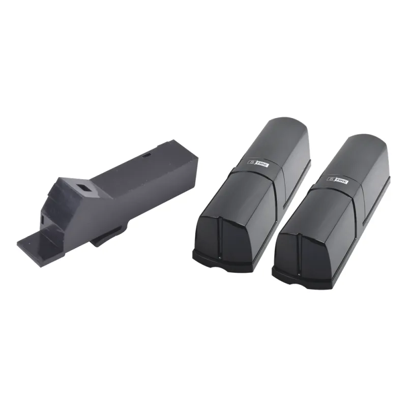 KIT Detector de rayo fotoeléctrico / 4 rayos / 4 frecuencias / 250mts exterior / Alimentacion 12-24 Vcc