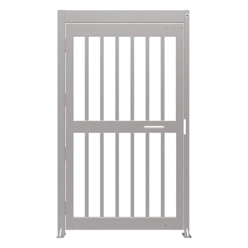 Puerta de Alta Seguridad de Cuerpo Completo Acabado en Acero Inoxidable