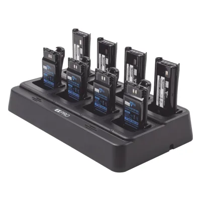 Cargador de escritorio rápido doble química de 8 cavidades , Alternativa para los cargadores KSC-31, KSC35, KSC-43K.
