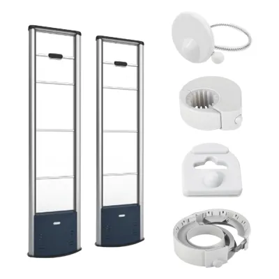 Kit de Arcos EAS para Protección de Ropa, Botellas, con Accesorios RX, TX 8.2 MHz hasta 1.8 m