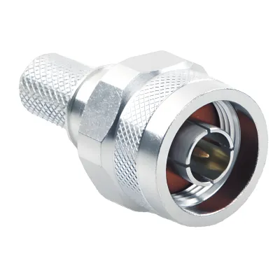 Conector N Macho de PIN Cautivo, Anillo plegable, para cables 9913, LMR-400, LP400, CNT-400, RG8/U-SYS, RFLASH-1113, 8214, 7810A.