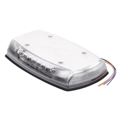 Mini Barra de Luces Ultra Brillante, color domo claro, LED azul, Ideal para Seguridad Privada