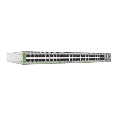 Switch Administrable CentreCOM GS980M, Capa 3 de 48 puertos 10/100/1000Mbps + 4 SFP Gigabit