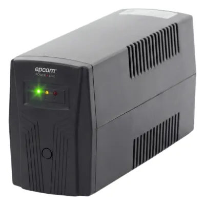 UPS de 600VA/360W / Protección contra Descarga, Sobretensión y Picos Transitorios / Entrada y Salida 120 Vca / Clavija NEMA 5-15P / 4 Tomas NEMA 5-15R/ Sin Protector RJ11 ni RJ45