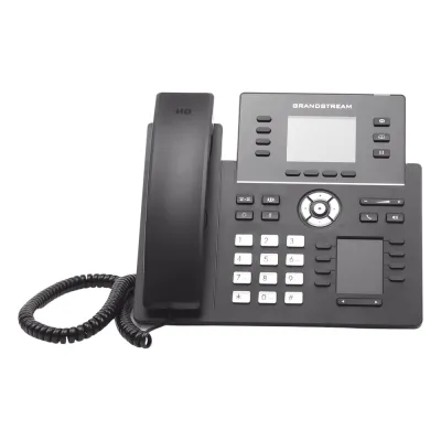 Teléfono IP Wi-Fi, Grado Operador, 4 líneas SIP con 4 cuentas, pantalla a color 2.8", puertos Gigabit, Bluetooth, PoE, codec Opus, IPV4/IPV6 con gestión en la nube GDMS