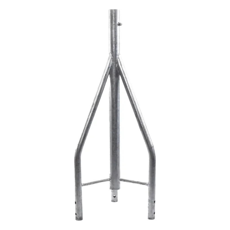 Tramo de Remate (Copete) para Tramo STZ-35G Galvanizado por Inmersión en Caliente con Opresores para Pararrayo.